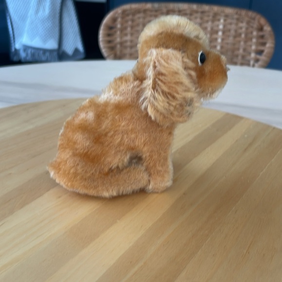 Vintage Steiff sitting dog mohair. No tag or button. - Picture 4 of 7